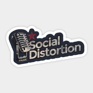 Social Distortion Vintage Sticker